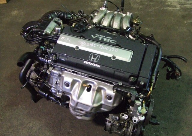 JDM HONDA ACURA B18C GSR OBD1 ENGINE WITH MT 5 SPEED TRANSMISSION ECU 2