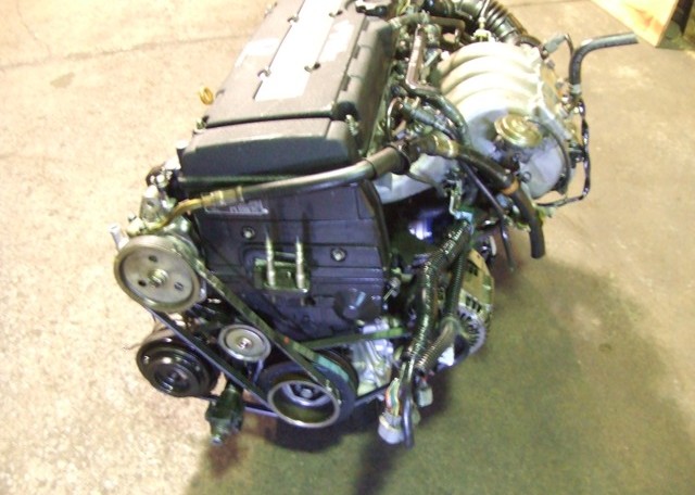 JDM HONDA ACURA B18C GSR OBD1 ENGINE WITH MT 5 SPEED TRANSMISSION ECU 3