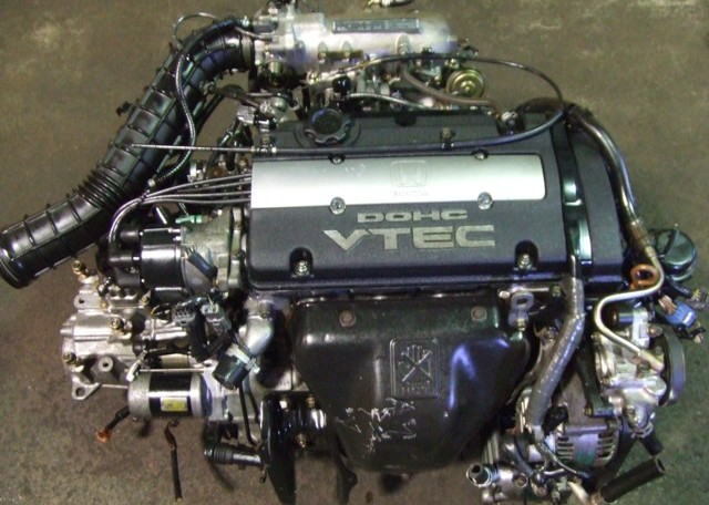 JDM HONDA PRELUDE DOHC VTEC OBD1 H22A ENGINE WITH MT 5 SPEED TRANSMISSION ECU 6