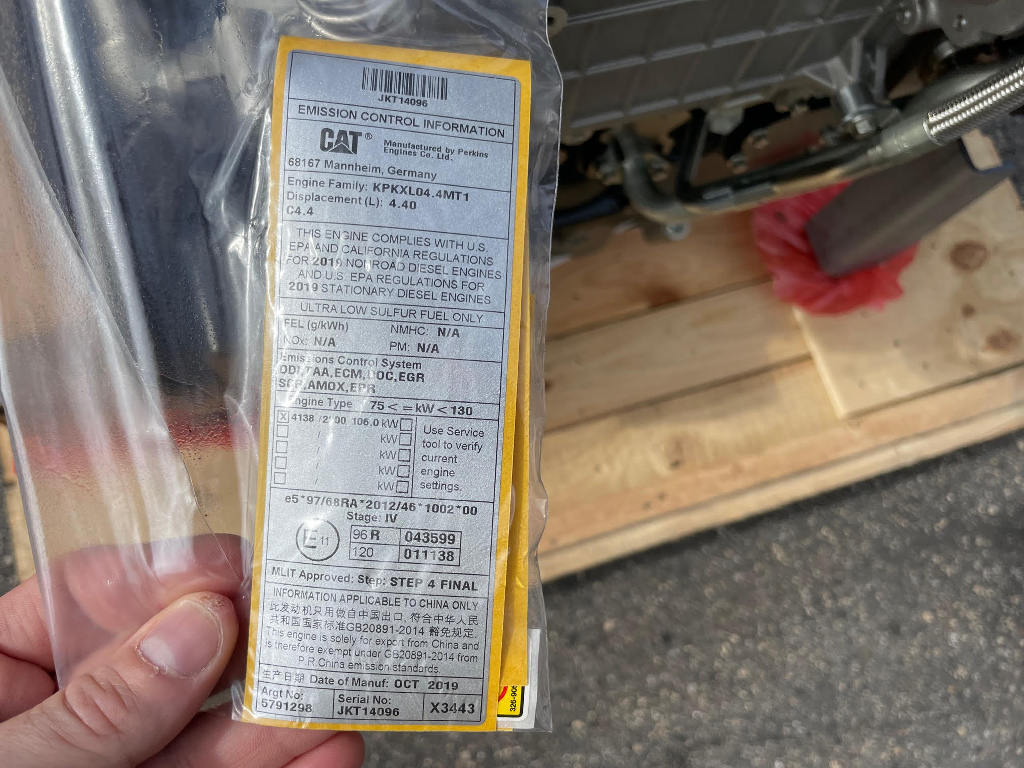 NEW 2019 CAT C4.4 ACERT ENGINE 2