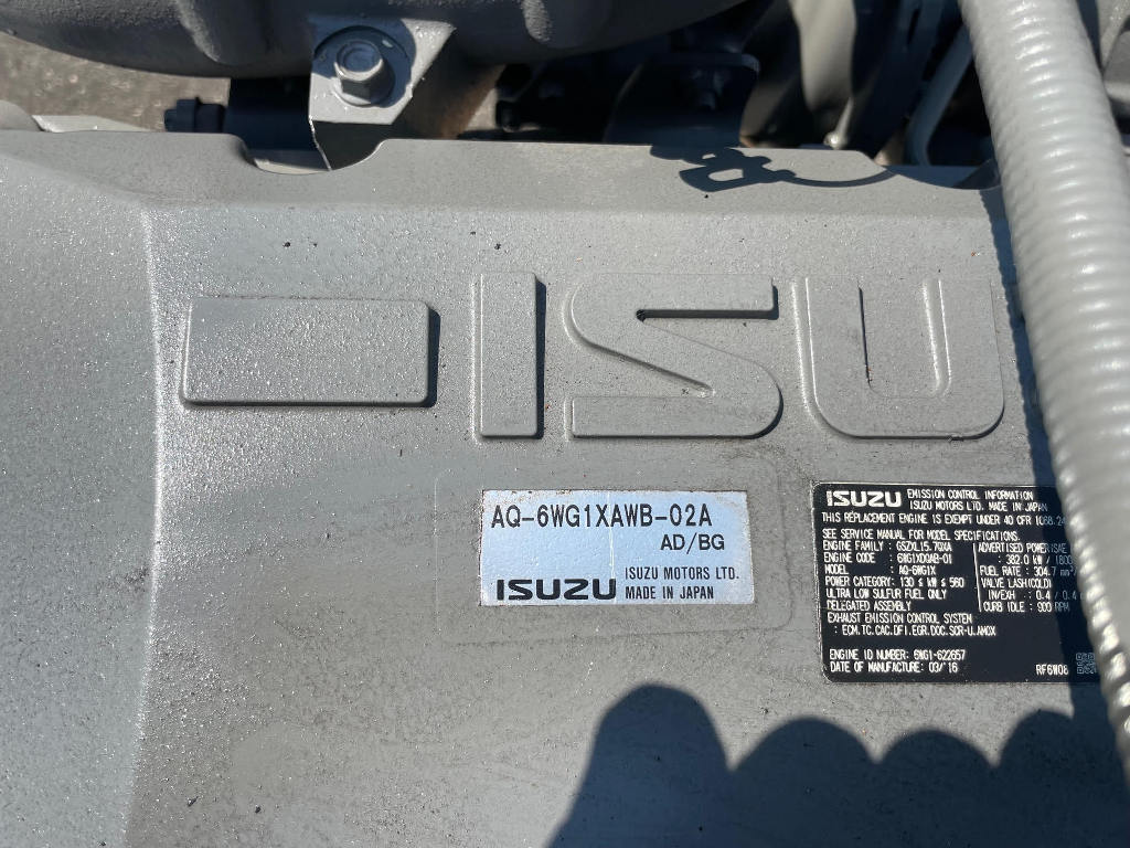 NEW 2016 ISUZU 6WG1X ENGINE 2