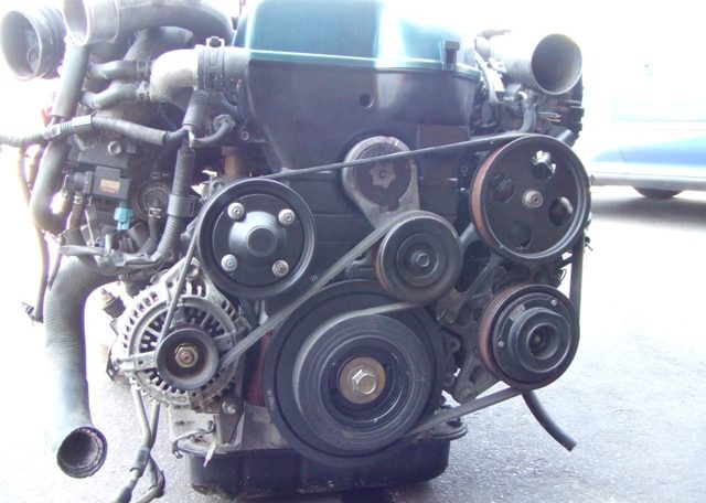 JDM TOYOTA 2JZGTTE VVTI TWIN TURBO 3.0L 6 CYLINDER ENGINE WITH AUTOMATIC TRANSMISSION 2