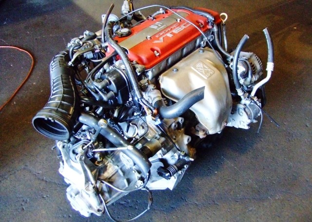 JDM HONDA EURO-R TYPE-R H22A ENGINE WITH 5 SPEED LSD MT TRANSMISSION T2W4 4