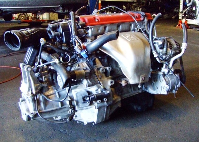 JDM HONDA EURO-R TYPE-R H22A ENGINE WITH 5 SPEED LSD MT TRANSMISSION T2W4 6