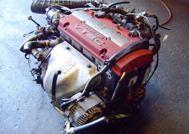 JDM HONDA EURO-R TYPE-R H22A ENGINE WITH 5 SPEED LSD MT TRANSMISSION T2W4 7