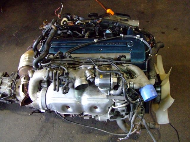 JDM TOYOTA SUPRA 2JZGTTE VVTI TWIN TURBO ENGINE 6 SPEED MT V161 GETRAG TRANSMISSION 4