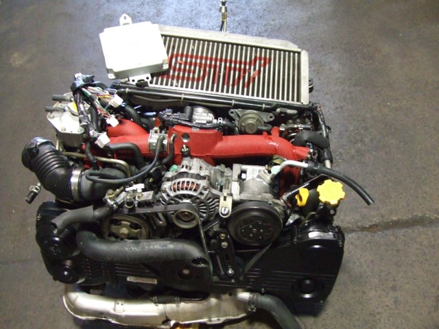 JDM SUBARU WRX STI VERSION 8 2004+ ENGINE 2.0L EJ20T TURBO VF37 DCCD MT 6 SPEED TRANSMISSION WIRING HARNESS ECU
