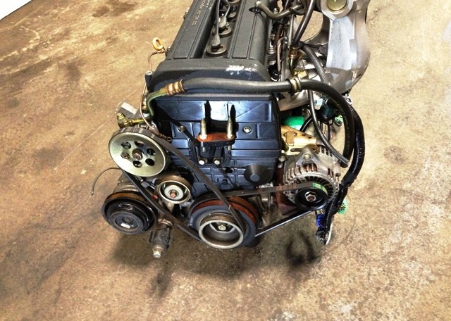 JDM HONDA CRV B20B 2.0L OBD2 DOHC ENGINE ONLY LOW COMPRESSION 2