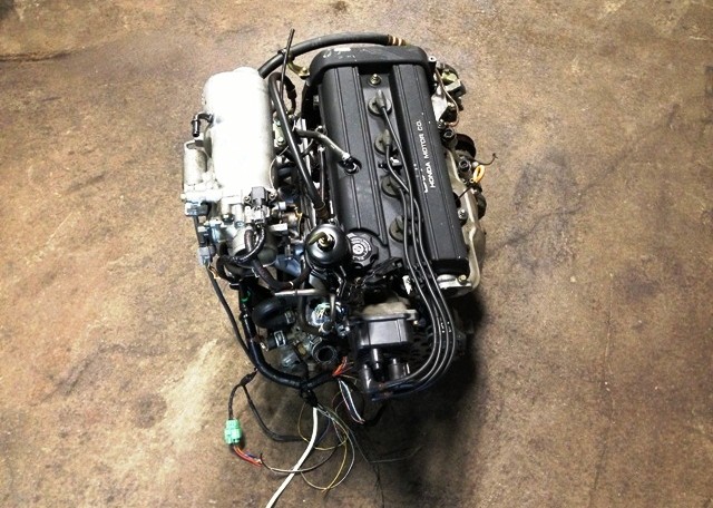 JDM HONDA CRV B20B 2.0L OBD2 DOHC ENGINE ONLY LOW COMPRESSION 4