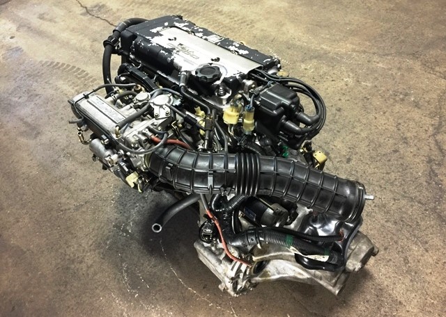 JDM HONDA CIVIC CRX B16A SiR 1.6L OBD0 1988+ ENGINE MT TRANSMISSION ECU 4