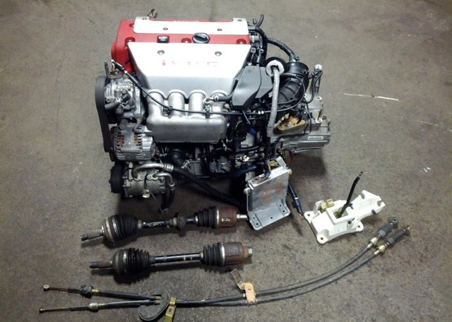 JDM HONDA ACURA RSX DC5 K20A TYPE-R ENGINE WITH LSD 6 SPEED TRANSMISSION Y2M3 ECU PRC