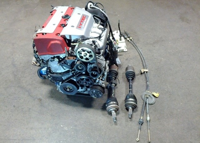 JDM HONDA ACURA RSX DC5 K20A TYPE-R ENGINE WITH LSD 6 SPEED TRANSMISSION Y2M3 ECU PRC 2