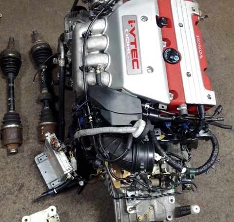 JDM HONDA ACURA RSX DC5 K20A TYPE-R ENGINE WITH LSD 6 SPEED TRANSMISSION Y2M3 ECU PRC 3