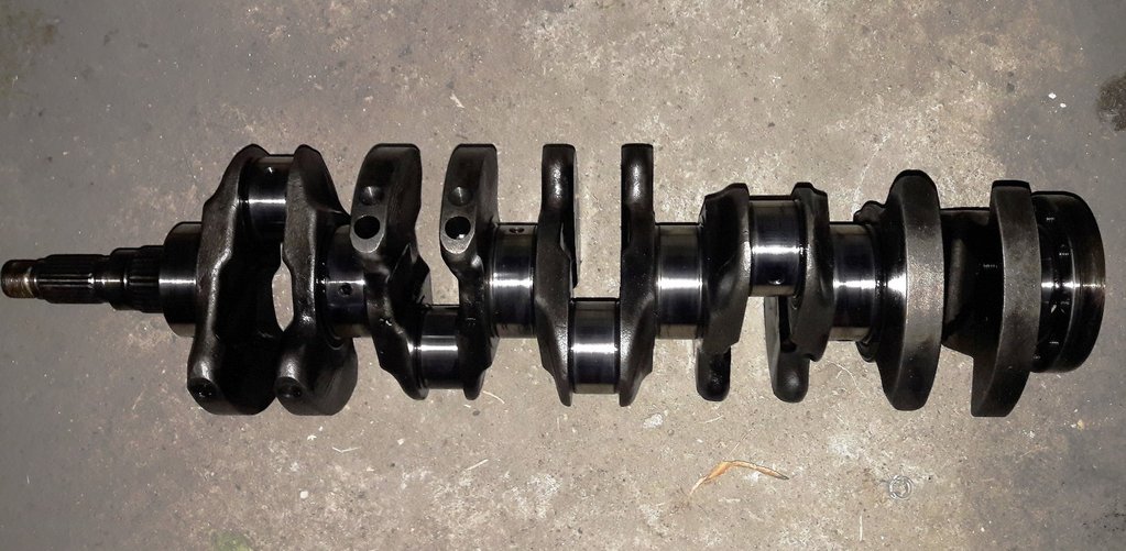 ENGINE CRANKSHAFT Volvo 2.4 D5