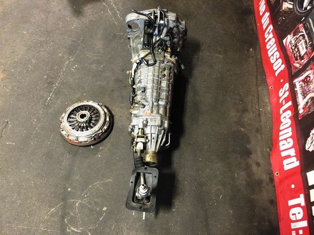 JDM SUBARU STI 6 SPEED TRANSMISSION NON DCCD VERSION 7 PRODRIVE TY856WB1CA