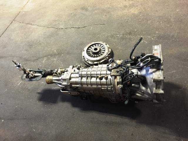 JDM SUBARU STI 6 SPEED TRANSMISSION NON DCCD VERSION 7 PRODRIVE TY856WB1CA 3
