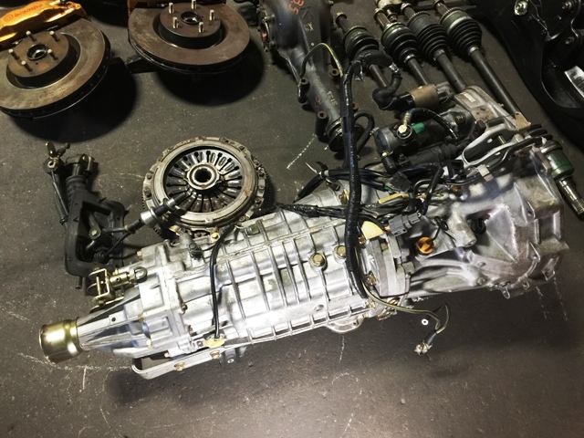 JDM SUBARU STI SPEC-C DCCD TY856WB6JA TRANSMISSION BREMBO KIT 4