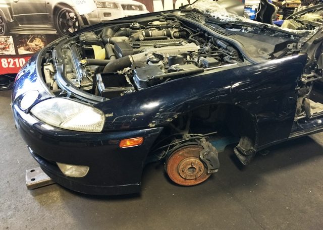 JDM TOYOTA SOARER 1JZGTTE FRONT CLIP RHD ENGINE R154 MT TRANSMISSION RWD HARNESS ECU 2