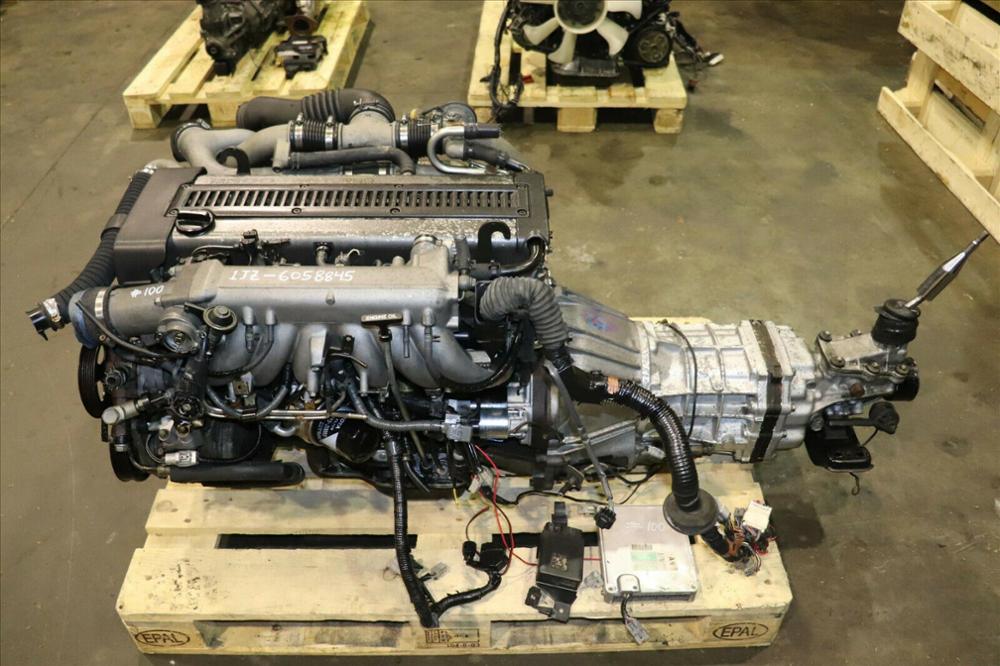 JDM 1JZGTE Rear Sump 2.5L Turbo Engine M/T R154 Transmission Supra Soarer 2