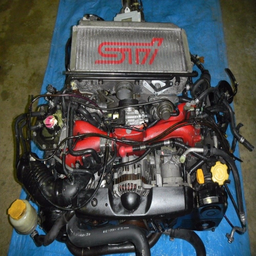 JDM Impreza WRX STI EJ207 V8 Engine Long Block Motor Only, Twin Scroll VF37 3