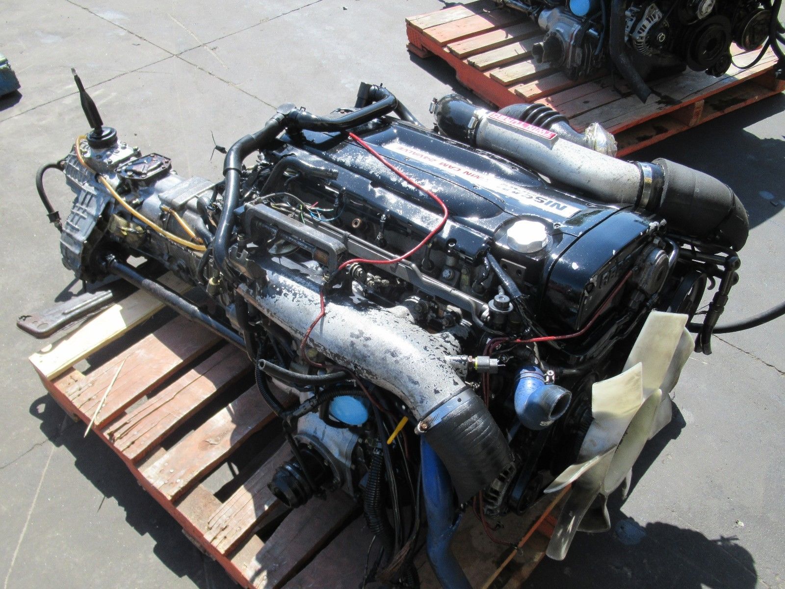 JDM NISSAN SKYLINE GTR RB26DET ENGINE AWD TRANS RB26DETT TURBO MOTOR