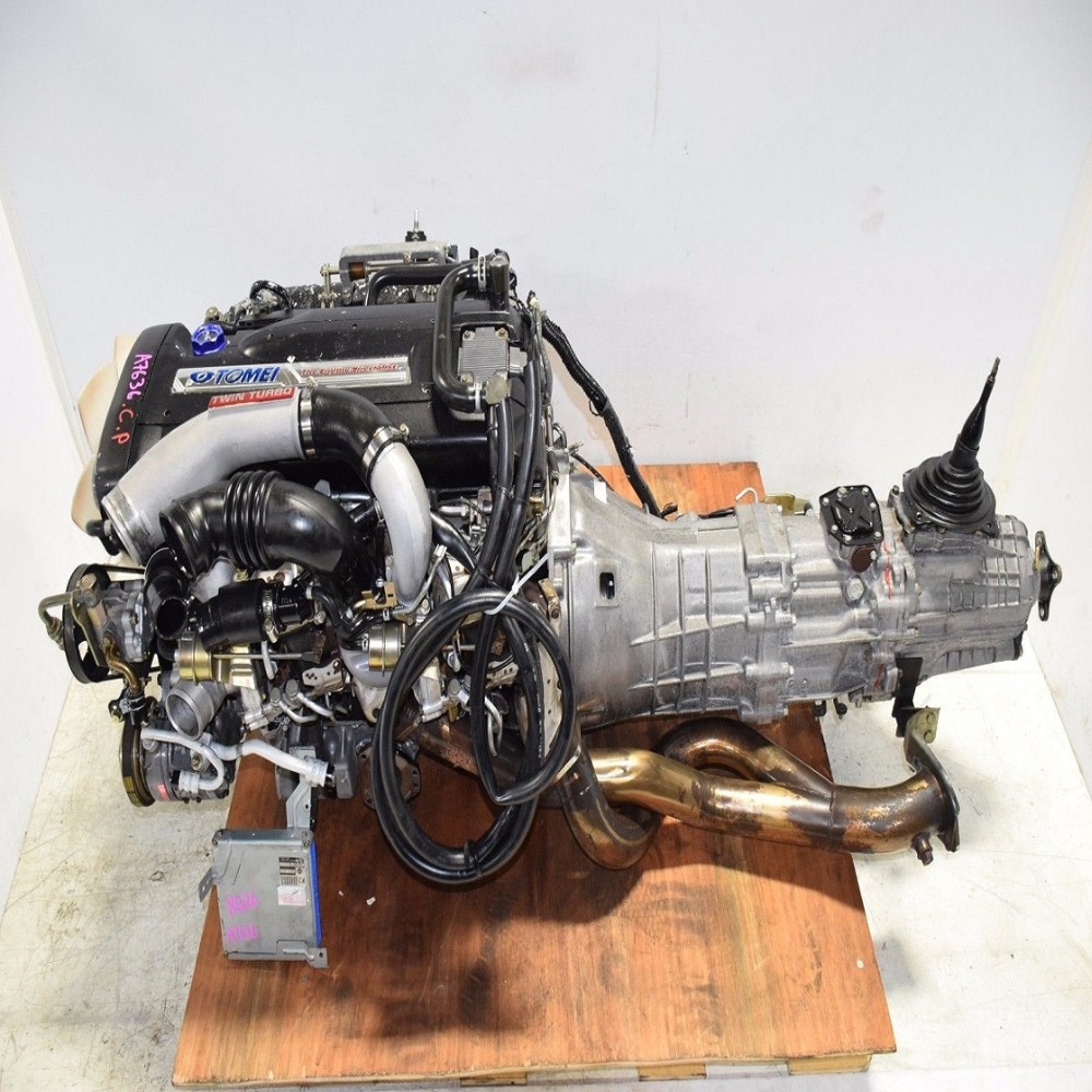 JDM NISSAN SKYLINE R34 GTR RB26DET ENGINE 6 SPEED GETRAG TRANSMISSION RB26DETT 3