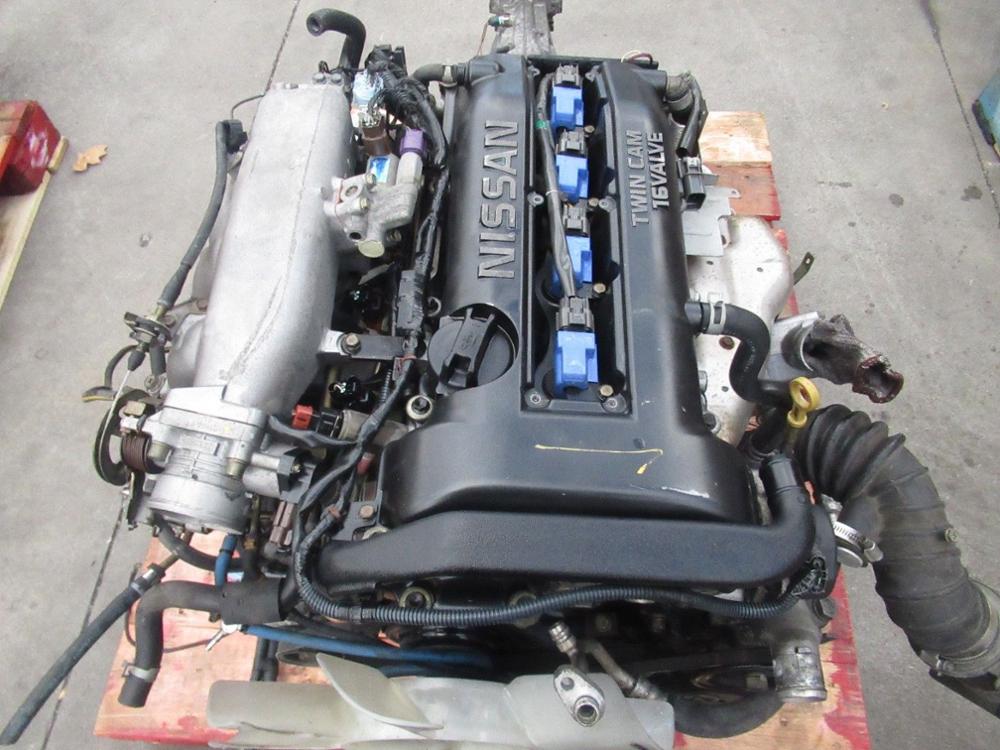 JDM NISSAN SR20DET S15 ENGINE 5SPEED TRANSMISSION + MAF + SPLITFIRE COIL + HKS 2