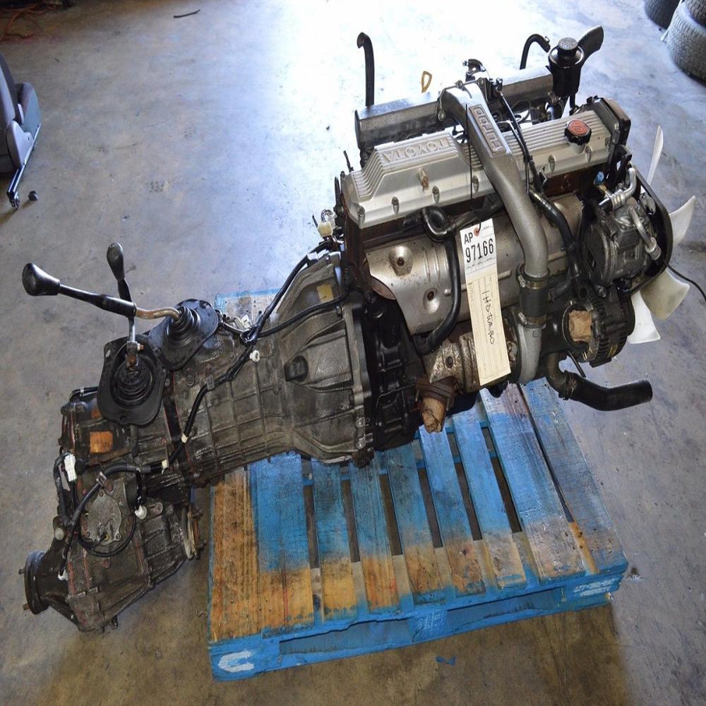 Land Cruiser 1HD-T 1HDT 4.2L Turbo Diesel Engine Trans HDJ80 2