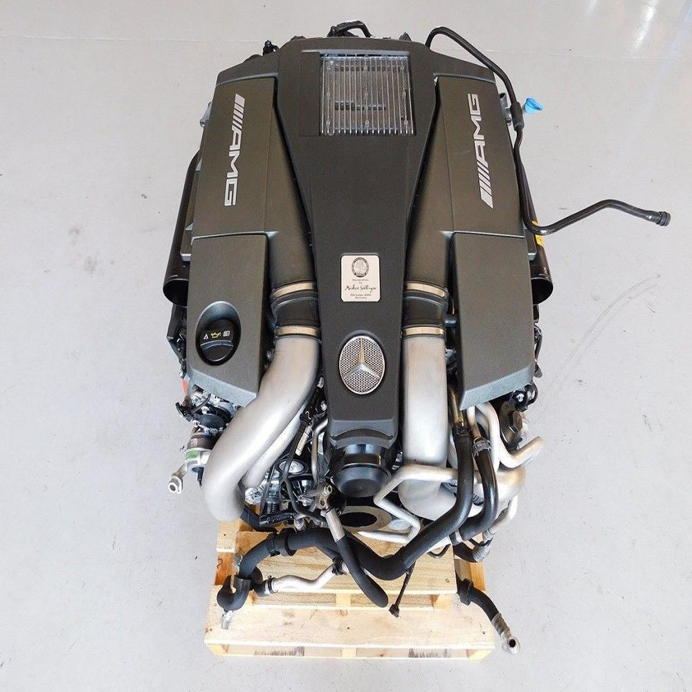 ML63 AMG W166 2014 M157 Complete V8 5.5 Bi-Turbo Engine Motor J098