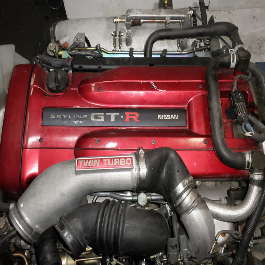 Nissan Skyline Gt-R R34 2.6L Twin Turbo Engine Manual Awd Trans Ecu Jdm Rb26Dett 2