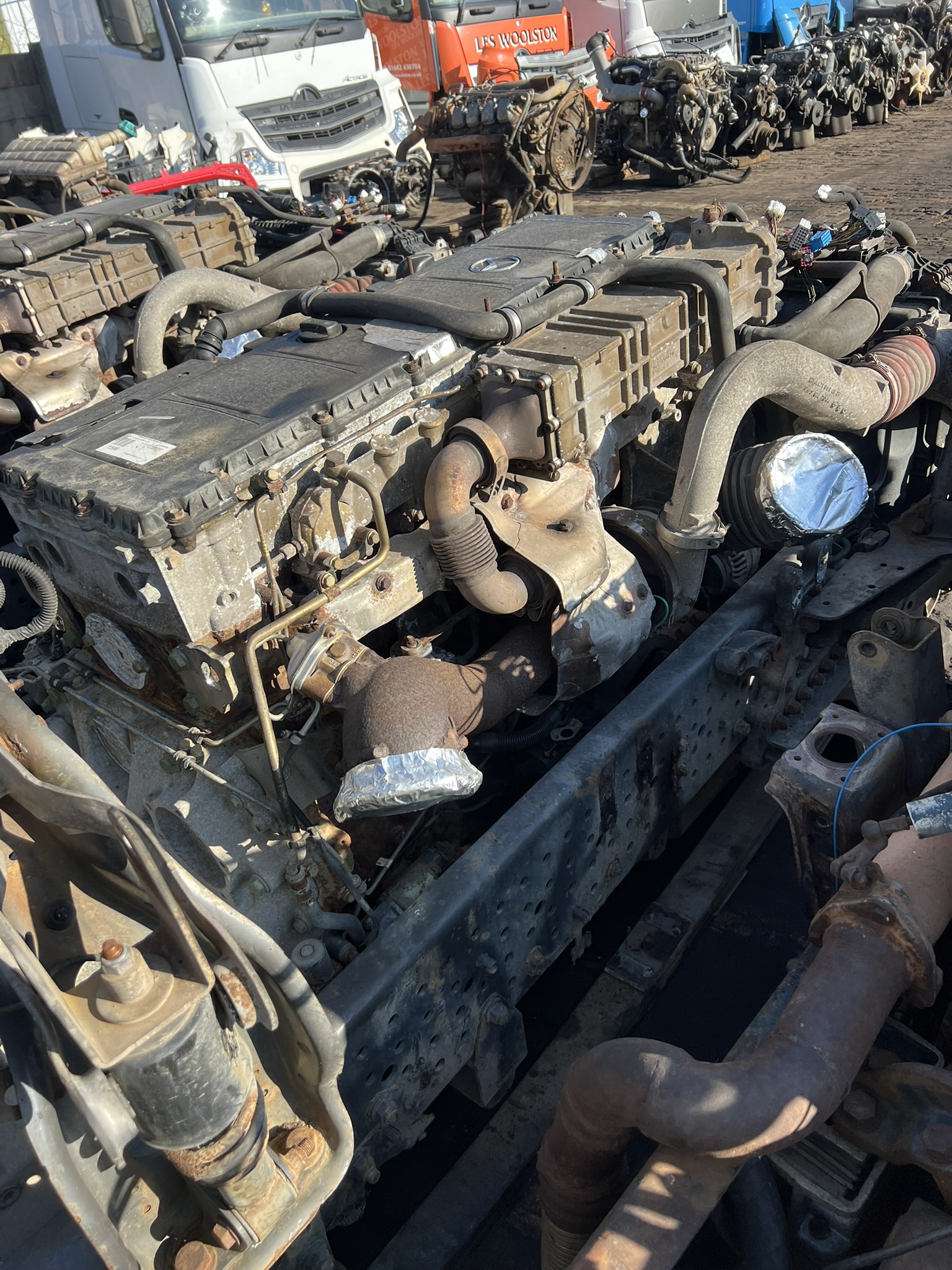 MERCEDES BENZ OM471 ENGINE