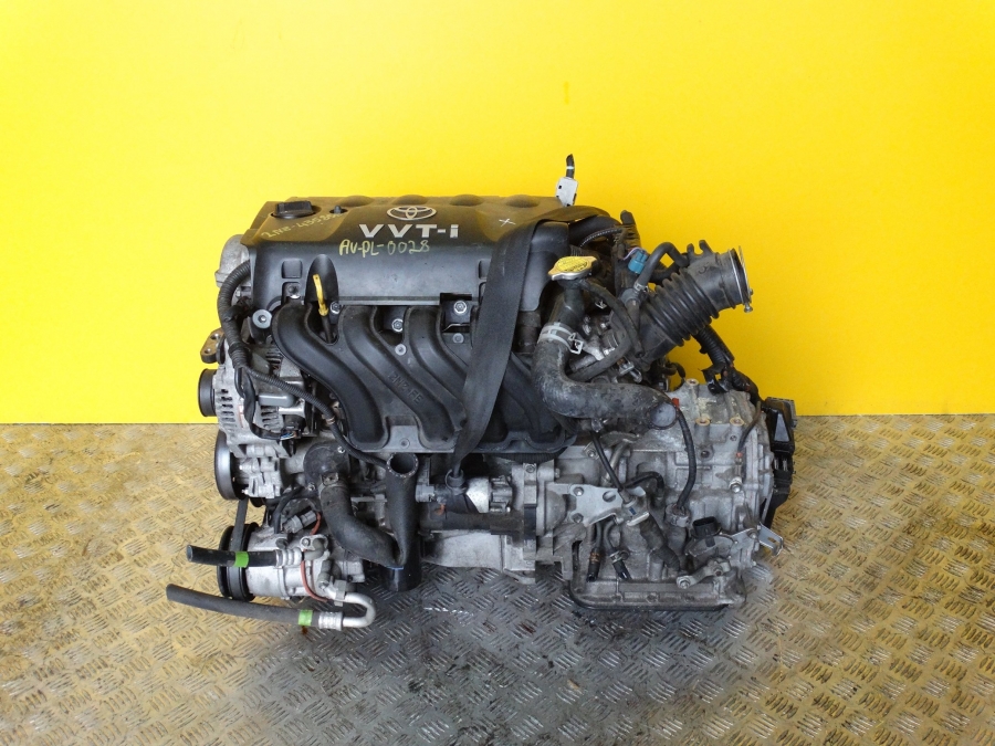 TOYOTA YARIS II 2006- COMPLETE ENGINE 1.3 2NZ 4
