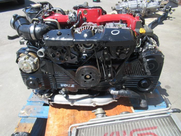 JDM SUBARU IMPREZA WRX STI GDB V7 EJ207 DOHC AVCS TURBO ENGINE 4