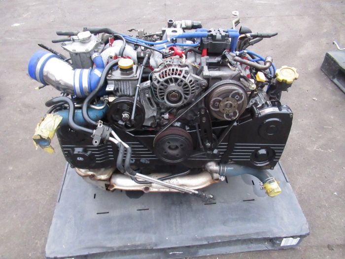 1999 2000 JDM SUBARU IMPREZA WRX STI ENGINE TY754VBAAA JDM EJ207 2