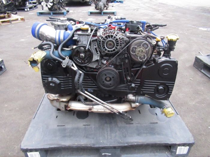 1999 2000 JDM SUBARU IMPREZA WRX STI ENGINE TY754VBAAA JDM EJ207 3