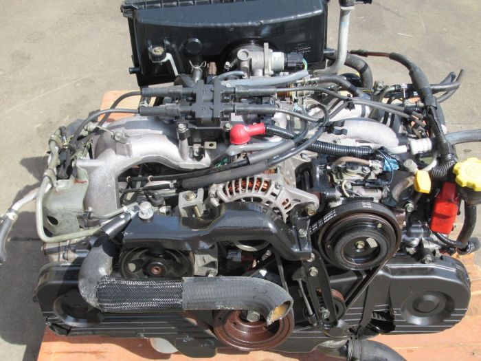 2003-2005 SUBARU IMPREZA LEGACY FORESTER 2.0L ENGINE JDM EJ20 3