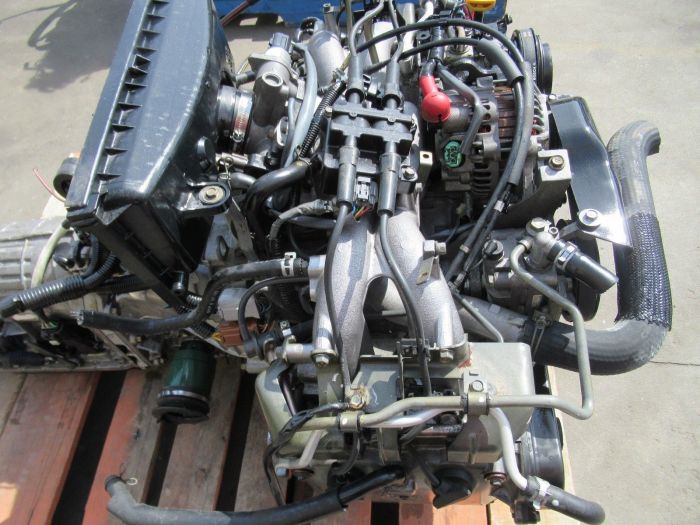 2003-2005 SUBARU IMPREZA LEGACY FORESTER 2.0L ENGINE JDM EJ20 4