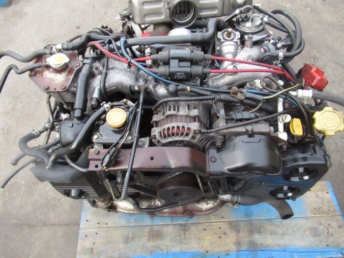 SUBARU IMPREZA WRX GC8 STI V4 EJ20 ENGINE 4.44 TY752VBCAA JDM 3