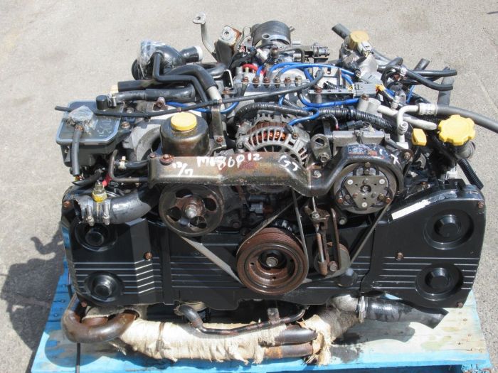1995 JDM IMPREZA WRX STI EJ20G ENGINE 5 SPEED TY752VB3FA