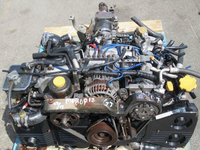 1995 JDM IMPREZA WRX STI EJ20G ENGINE 5 SPEED TY752VB3FA 4