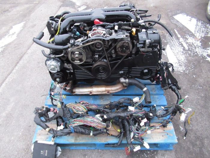 JDM 2008 2012 SUBARU IMPREZA WRX EJ205 2.0L DOHC AVCS ENGINE 2