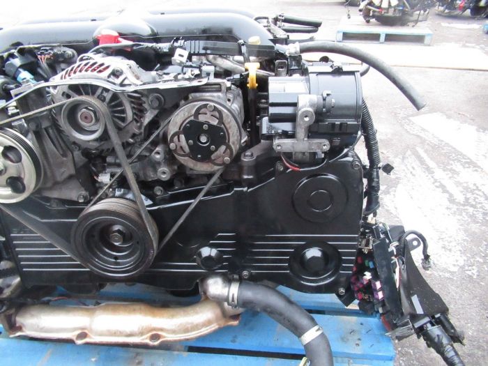 JDM 2008 2012 SUBARU IMPREZA WRX EJ205 2.0L DOHC AVCS ENGINE 4