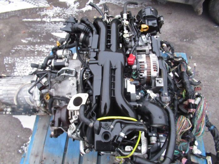 JDM 2008 2012 SUBARU IMPREZA WRX EJ205 2.0L DOHC AVCS ENGINE 6