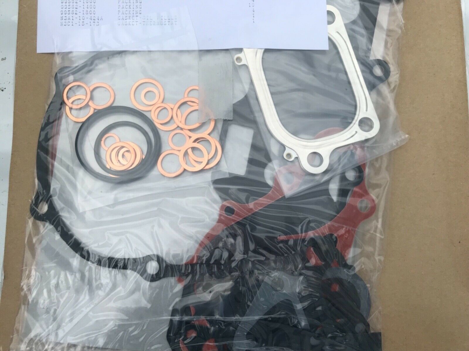 GENUINE Mazda RX7 RX-7 FD3S 13B-REW New Engine gasket set Exhaust manifold set 4