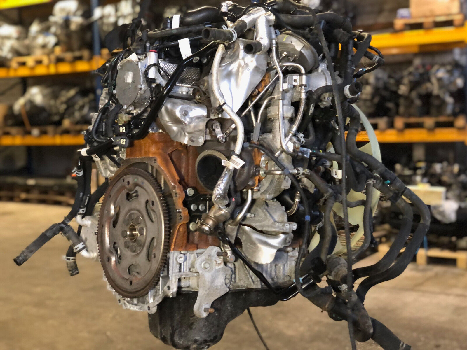 Ford Ranger year 2020 2.0d bi-turbo YN2X AX9WA engine 5