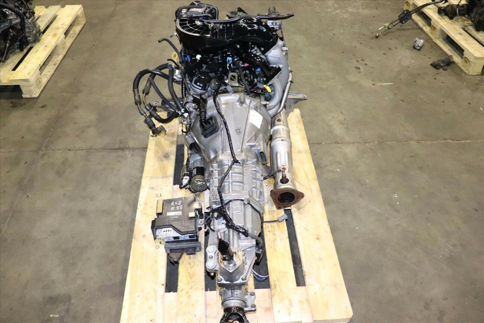 04-08 Mazda RX-8 RENESIS JDM 13B 1.3L ROTARY 6 PORT ENGINE 6 SPEED Transmission 3