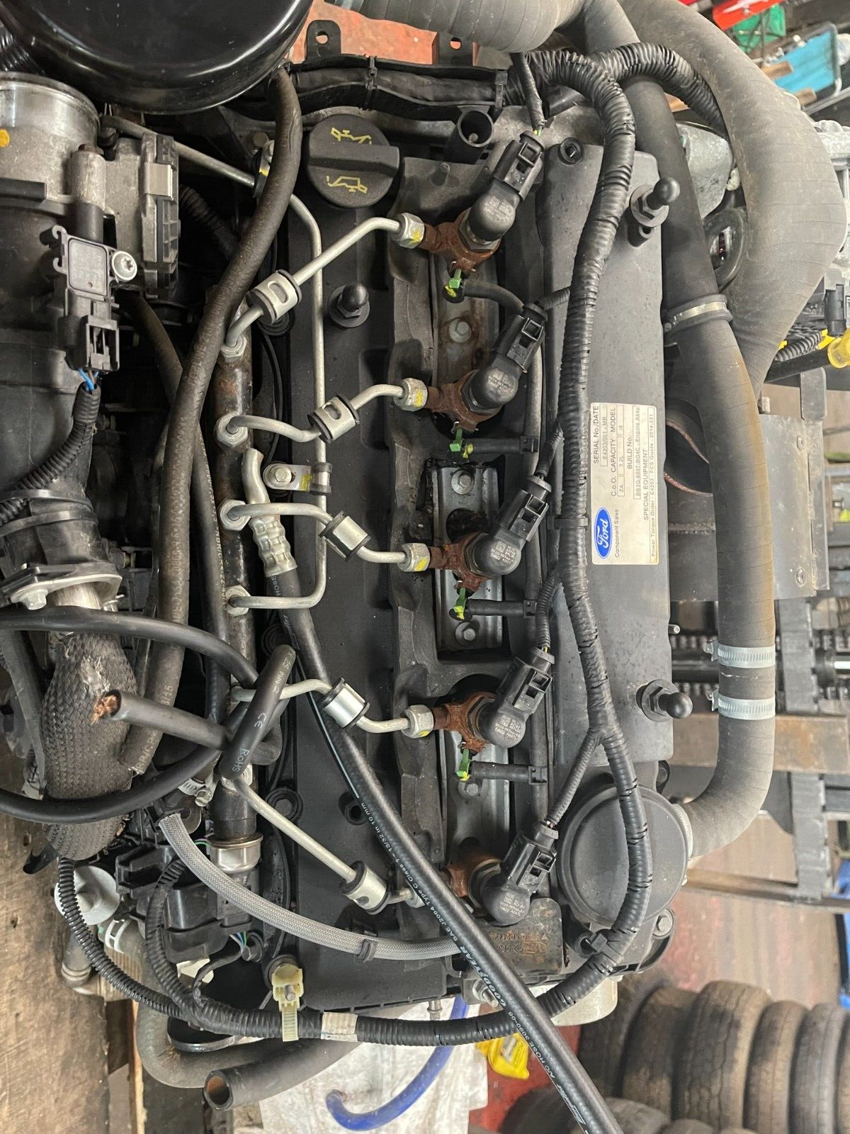 FORD RANGER 3.2 TCDI ENGINE 2016 WITH ONLY 1900 MILES 3