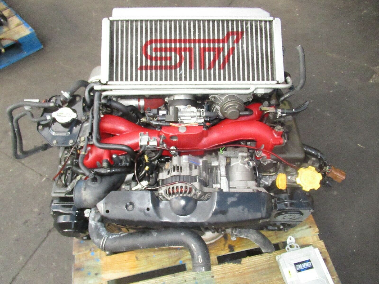 JDM Subaru Impreza WRX STi V7 EJ207 2.0L Turbo Engine Intercooler Zero Sport Ecu