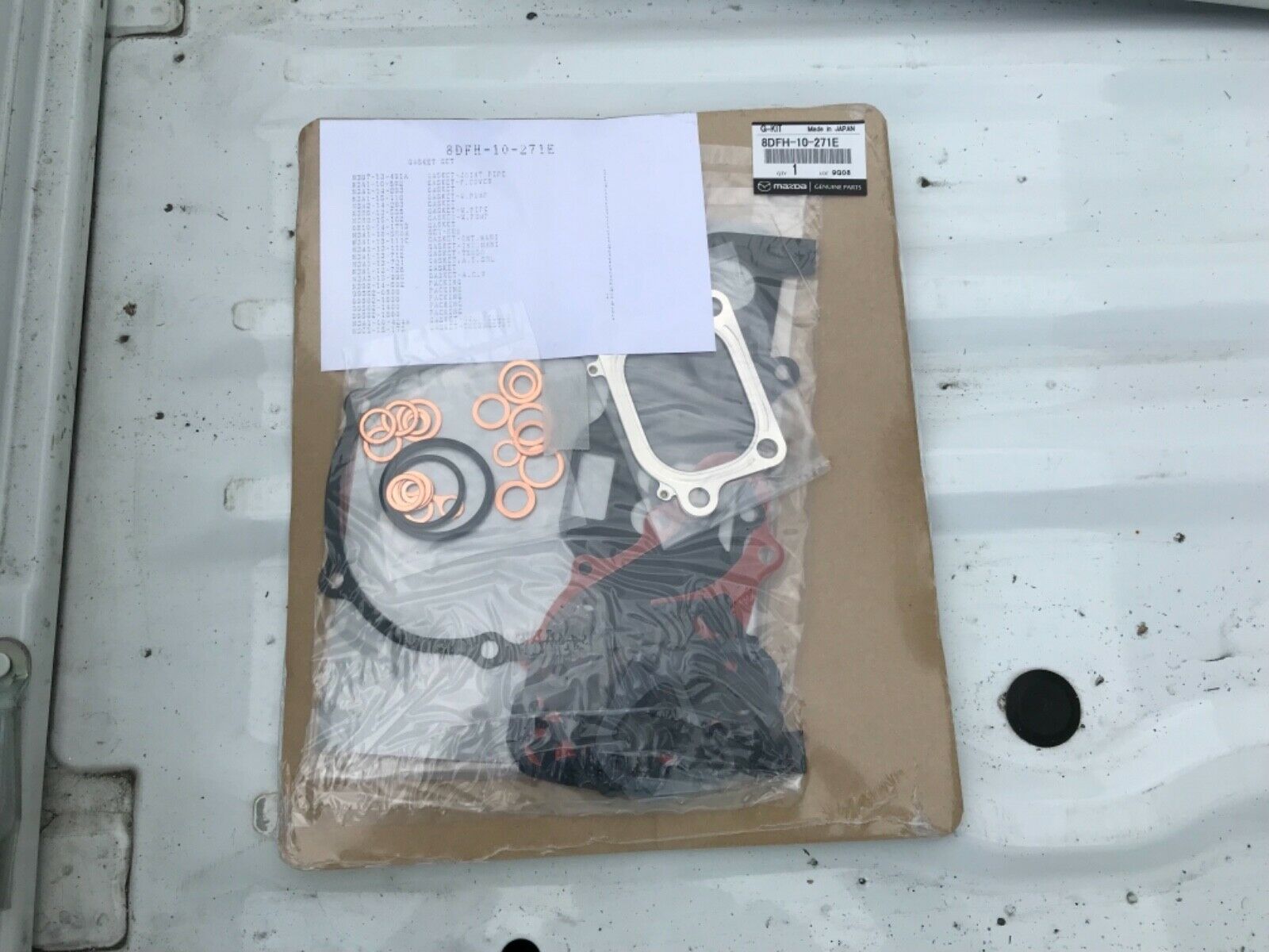 GENUINE Mazda RX7 RX-7 FD3S 13B-REW New Engine gasket set Exhaust manifold set