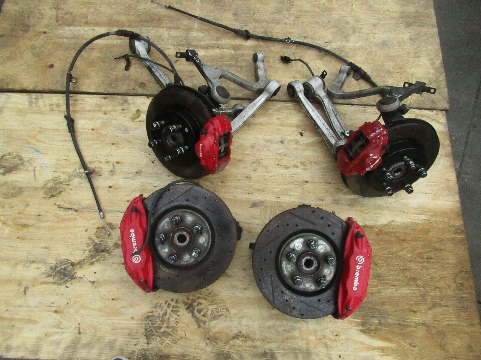 JDM Mitsubishi Lancer Evolution 7 8 9 brembo Brakes Spindle Hubs Knuckle CT9A